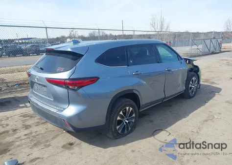 2020 Toyota Highlander Xle from USA, damaged, VIN 5TDHZRBH6LS021775